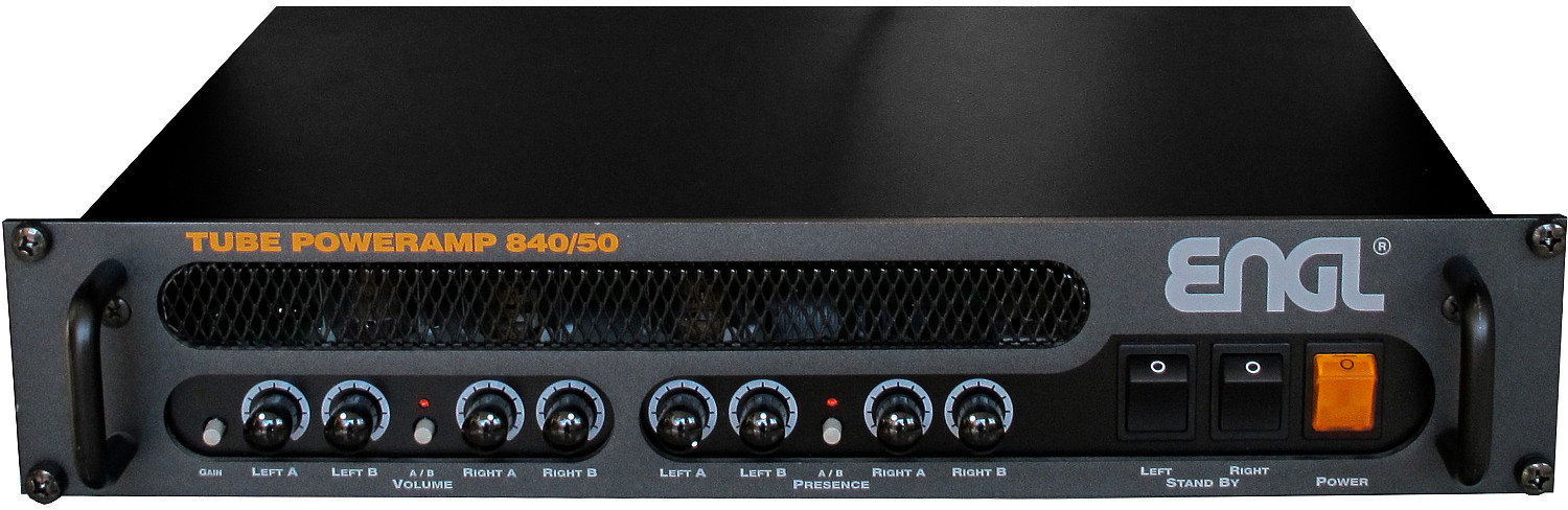 Pré-amplificador/amplificador em rack Engl Poweramp 2x50