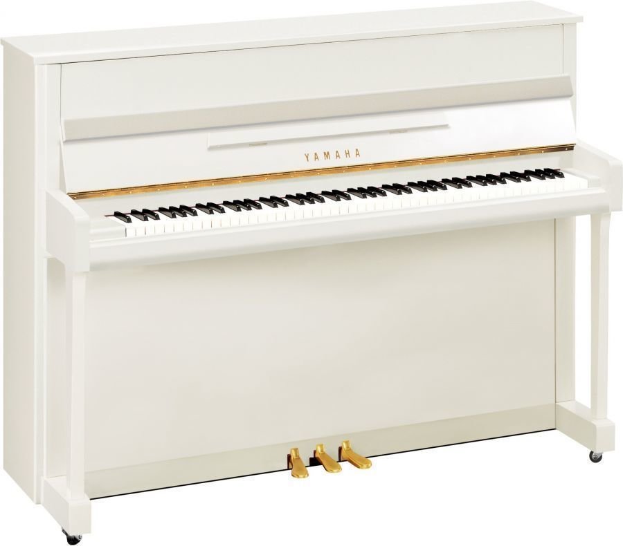 Akoestische piano, staande piano Yamaha B2E PWH Polished White