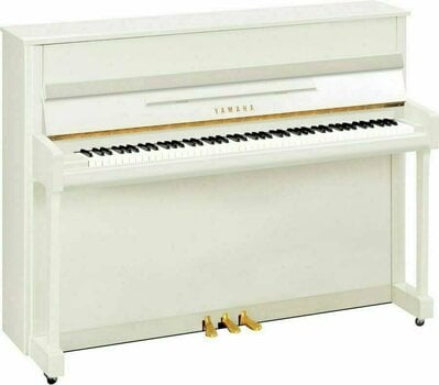 Piano Yamaha B2E PWH Polished White Piano - 1