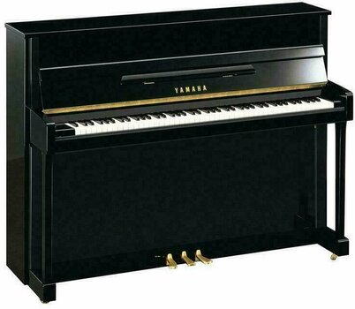Akustický klavír, Pianino Yamaha B2E PE Polished Ebony - 1