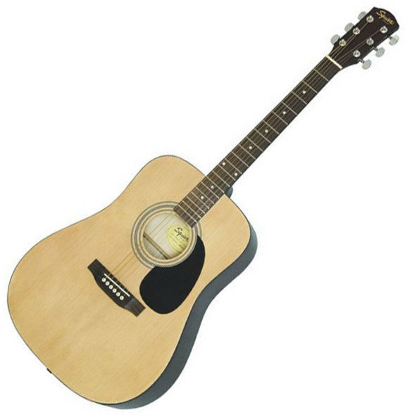 Guitarra dreadnought Fender Squier SA-105 Natural