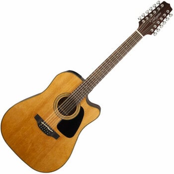 12-snarige elektrisch-akoestische gitaar Takamine GD30CE-12 Natural - 1