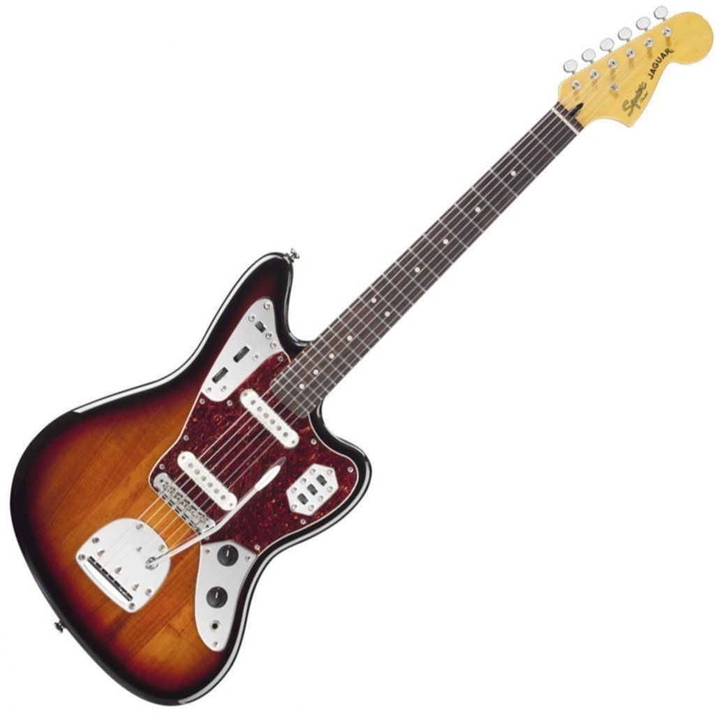 Elektriska gitarrer Fender Squier Jaguar Vintage Modified 3TS