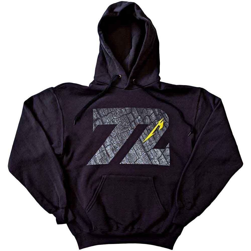 Hoodie Metallica 72 Seasons Charred Logo (Back Print) Black 2XL Hoodie
