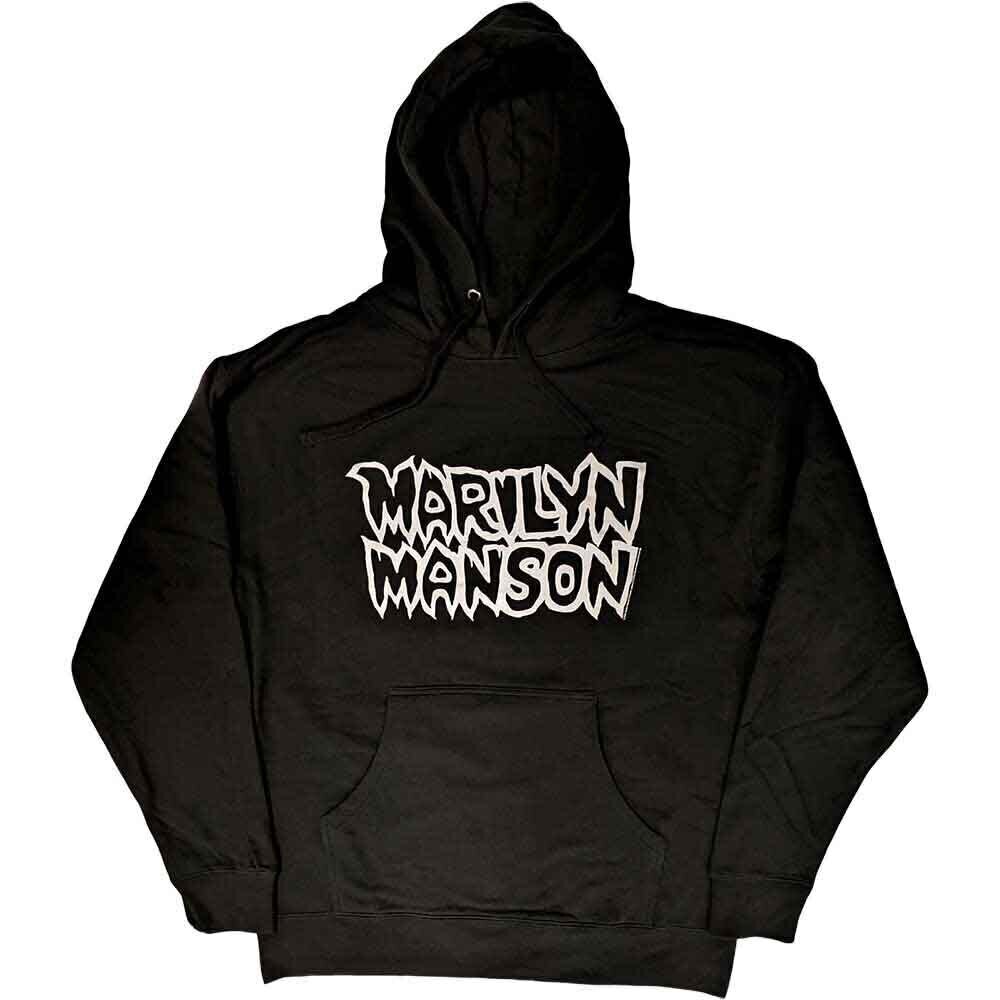 Kapuco Marilyn Manson Classic Logo Black 2XL Kapuco
