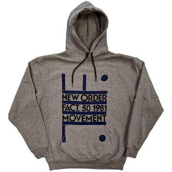 Hoodie New Order Movement Grey 2XL Hoodie - 1