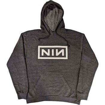 Дреха с качулка Nine Inch Nails Classic Logo Charcoal Grey M Дреха с качулка - 1