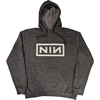 Hoodie Nine Inch Nails Classic Logo Gri cărbune L Hoodie - 1