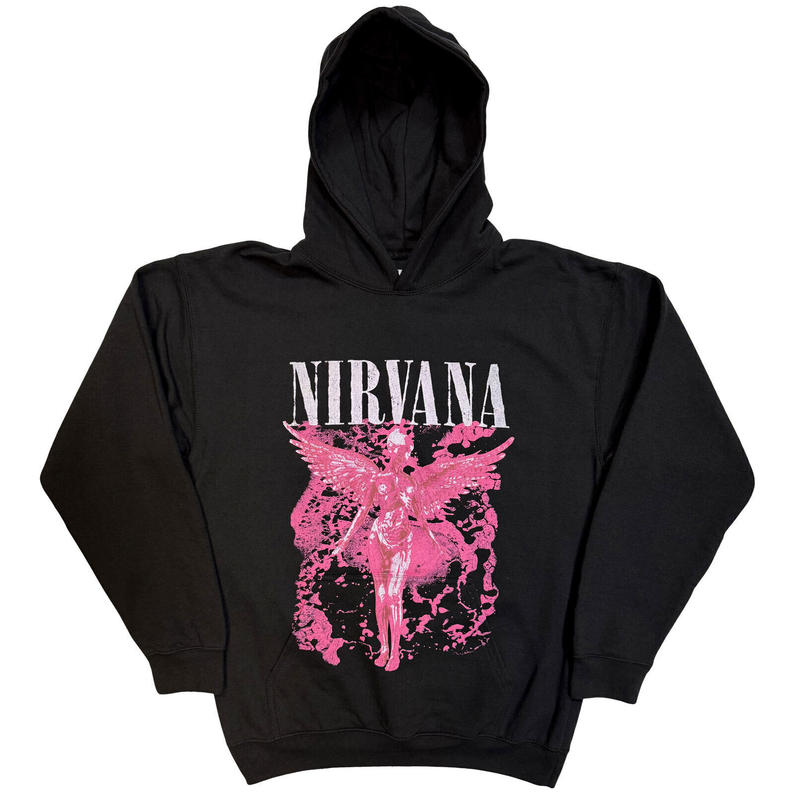Толстовка з капюшоном Nirvana Angel Red Black 2XL Толстовка з капюшоном