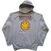 Hoodie Nirvana Xerox Happy Face Pink Grey M Hoodie