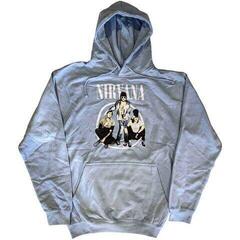 Hoodie Nirvana Trapper Hat Photo Light Blue M Hoodie
