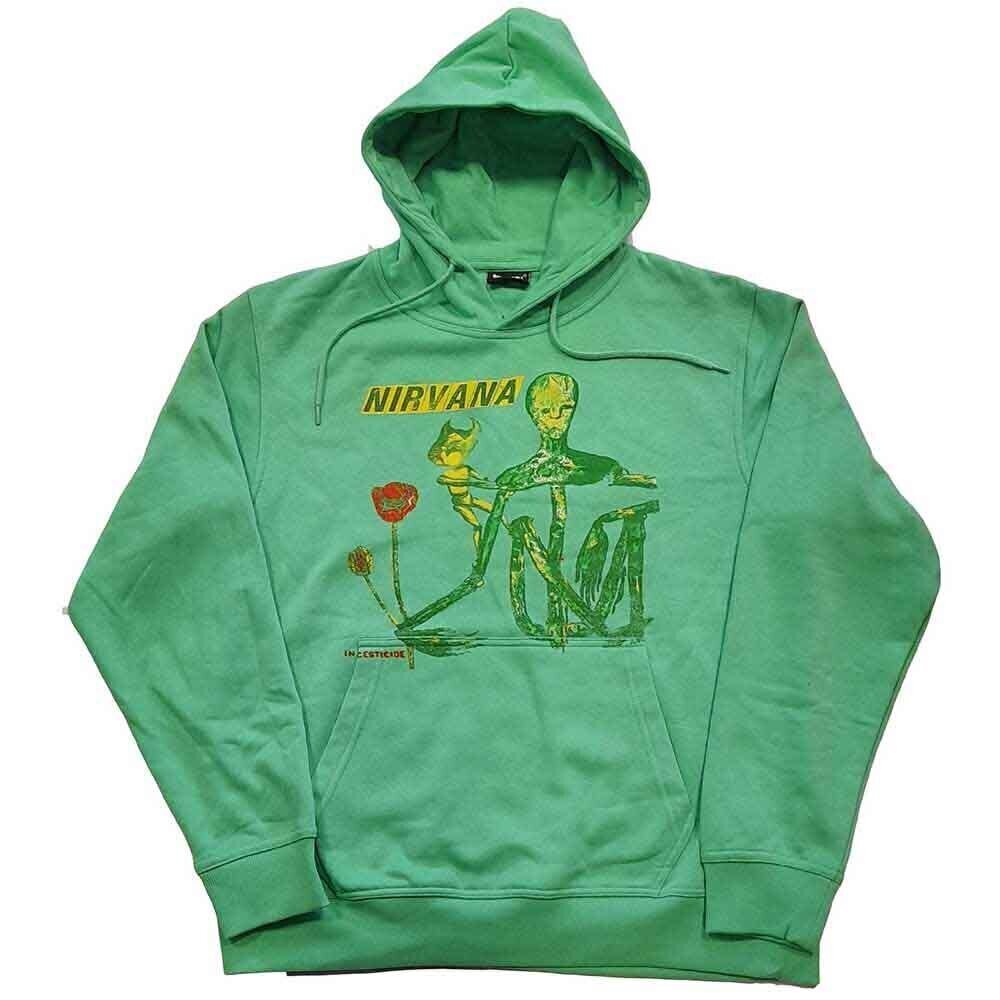 Hoodie Nirvana Incesticide Green 2XL Hoodie