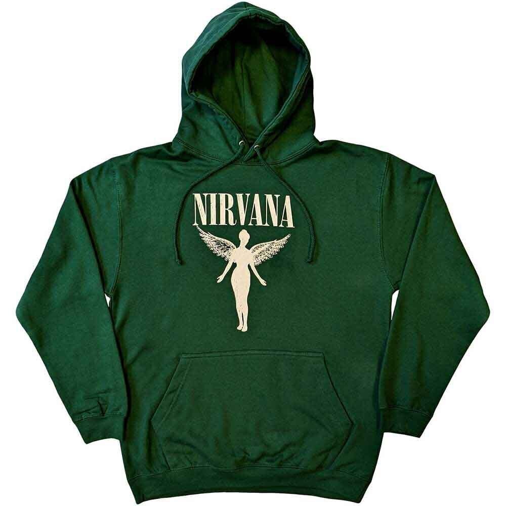 Hoodie Nirvana Angelic Mono Green S Hoodie
