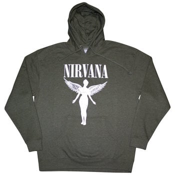 Hoodie Nirvana Angelic Mono Khaki Green XL Hoodie - 1
