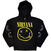 Hoodie Nirvana Yellow Happy Face Black M Hoodie