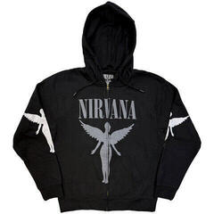 Hoodie Nirvana In Utero Mono Gri cărbune M Hoodie