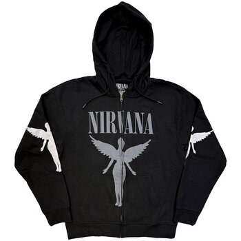 Hoodie Nirvana In Utero Mono Charcoal Grey XL Hoodie - 1