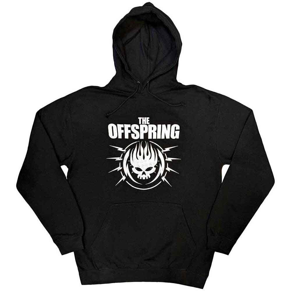 Luvtröja The Offspring Bolt Logo Black S Luvtröja