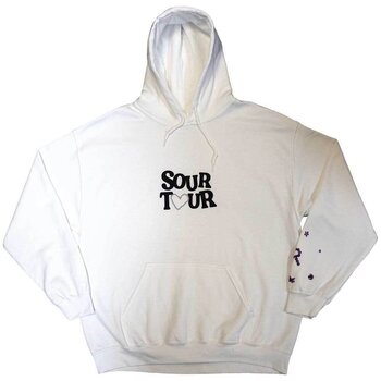 Hoodie Olivia Rodrigo Butterfly Halo (Back Print & Ex-Tour) White 2XL Hoodie - 1