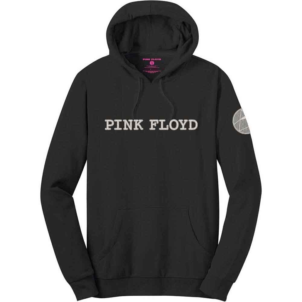 Majica Pink Floyd Logo & Prism Applique (Embellished) Black L Majica