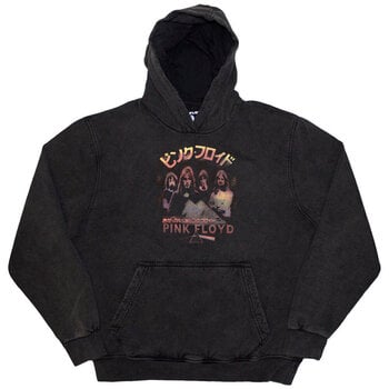 Hoodie Pink Floyd Japan Poster (Stone Wash) Charcoal Grey M Hoodie - 1