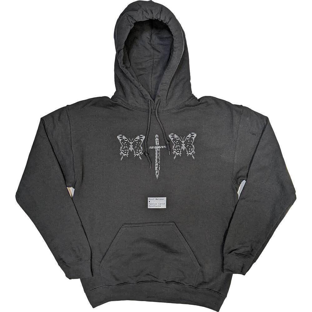 Hoodie Post Malone Butterfly Knife (Ex-Tour) Black XL Hoodie