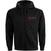 Hoodie Queen Classic Crest (Back Print) Black XL Hoodie