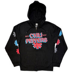 Hoodie Red Hot Chili Peppers Shock Logo Black M Hoodie