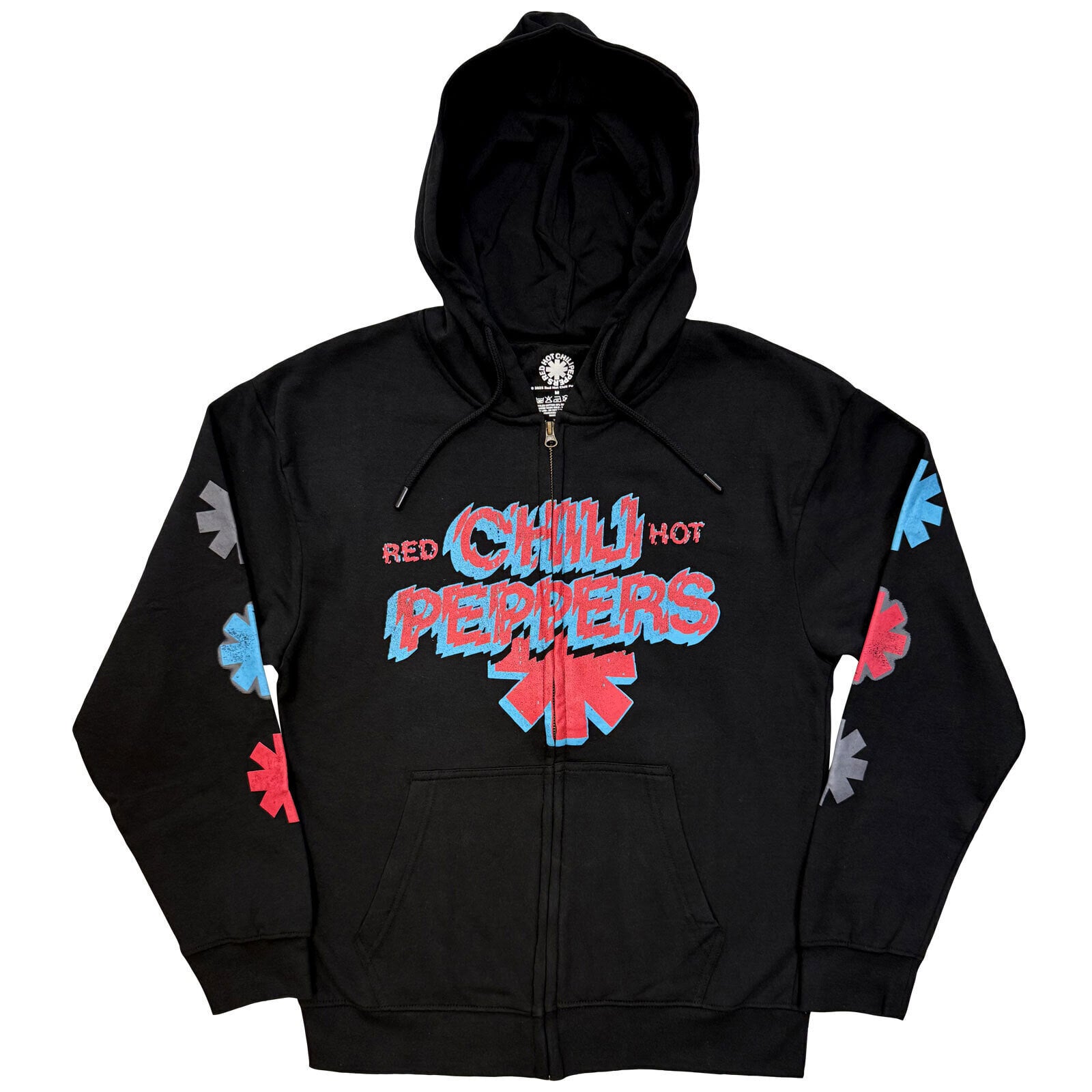 Hoodie Red Hot Chili Peppers Shock Logo Black L Hoodie