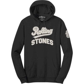 Hoodie The Rolling Stones Team Logo & Tongue Applique (Embellished) Black M Hoodie - 1