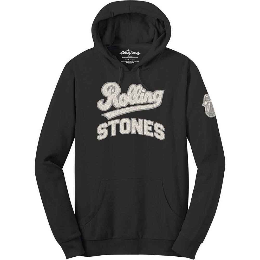 Majica The Rolling Stones Team Logo & Tongue Applique (Embellished) Black L Majica