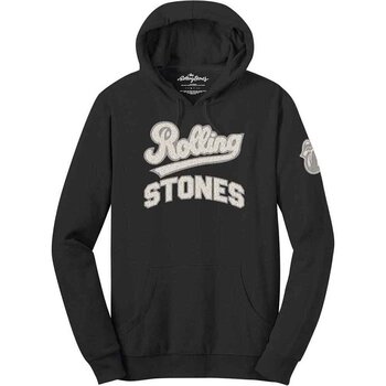 Hoodie The Rolling Stones Team Logo & Tongue Applique (Embellished) Black 2XL Hoodie - 1