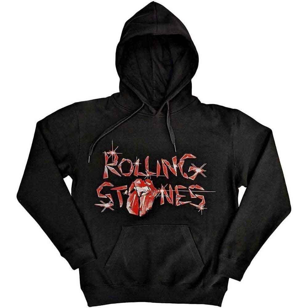 Bluza The Rolling Stones Hackney Diamonds Glass Logo (Back Print) Black S Bluza