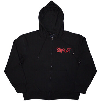 Hoodie Slipknot Skull Teeth (Back Print) Black L Hoodie - 1