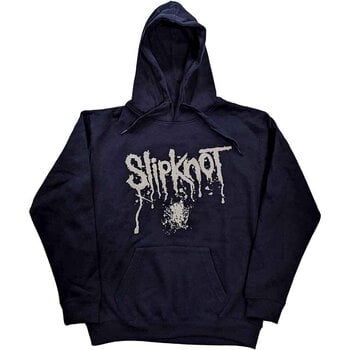 Hoodie Slipknot Splatter (Back Print) Navy Blue S Hoodie - 1