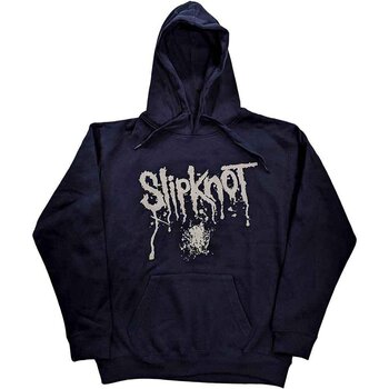 Hoodie Slipknot Splatter (Back Print) Navy Blue M Hoodie - 1