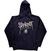 Hoodie Slipknot Splatter (Back Print) Navy Blue M Hoodie
