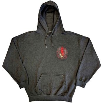 Hoodie Slipknot Burn Me Away (Back Print) Charcoal Grey 2XL Hoodie - 1
