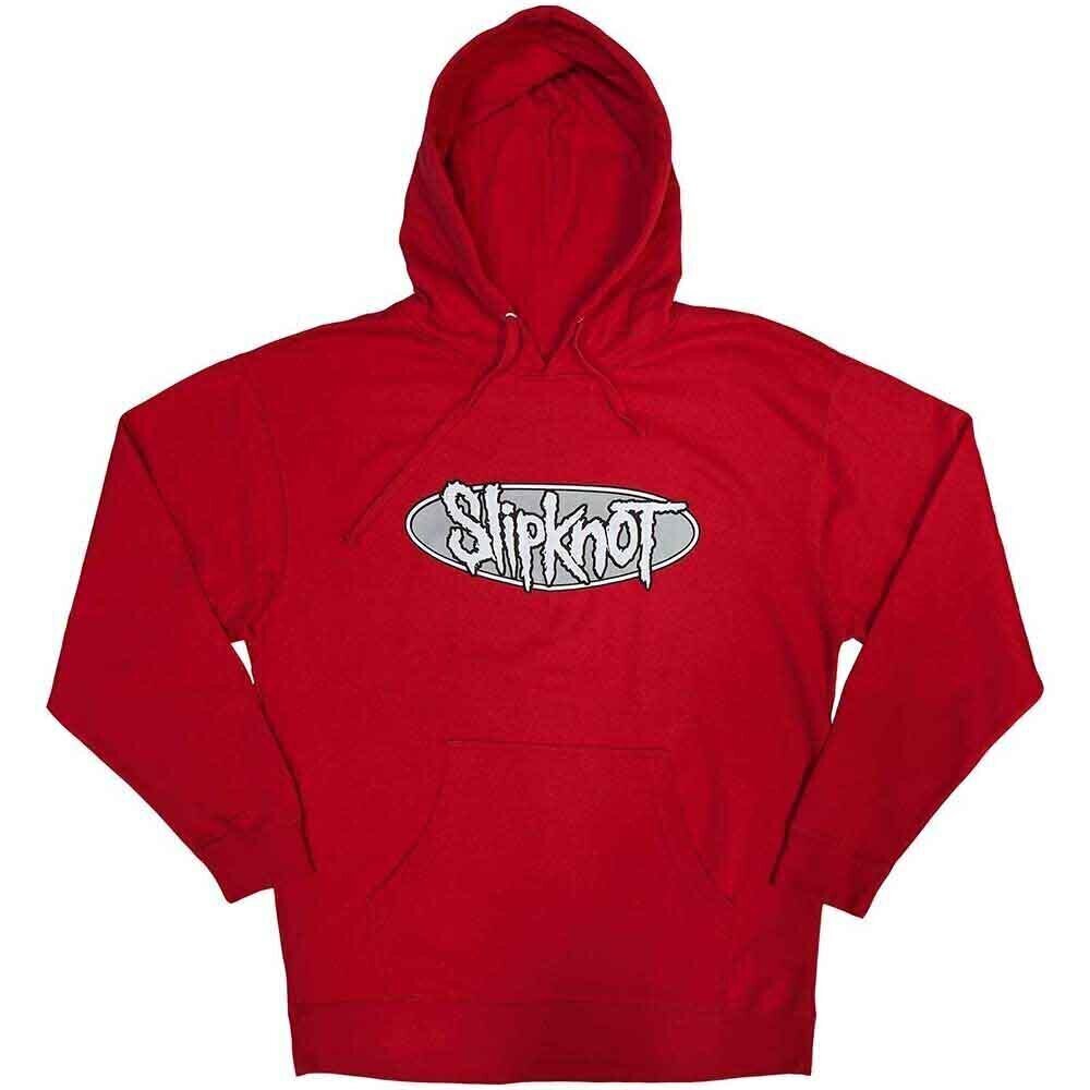 Hoodie Slipknot Don't Ever Judge Me (Back Print) Red M Hoodie