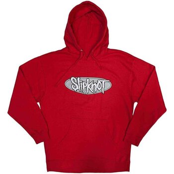 Hættetrøje Slipknot Don't Ever Judge Me (Back Print) Red XL Hættetrøje - 1