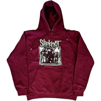 Majica Slipknot Barcode Photo (Back Print) Maroon Red L Majica - 1