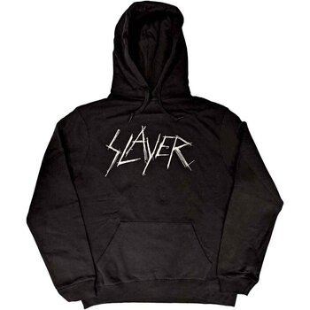 Mikina Slayer Scratchy Logo Black S Mikina - 1