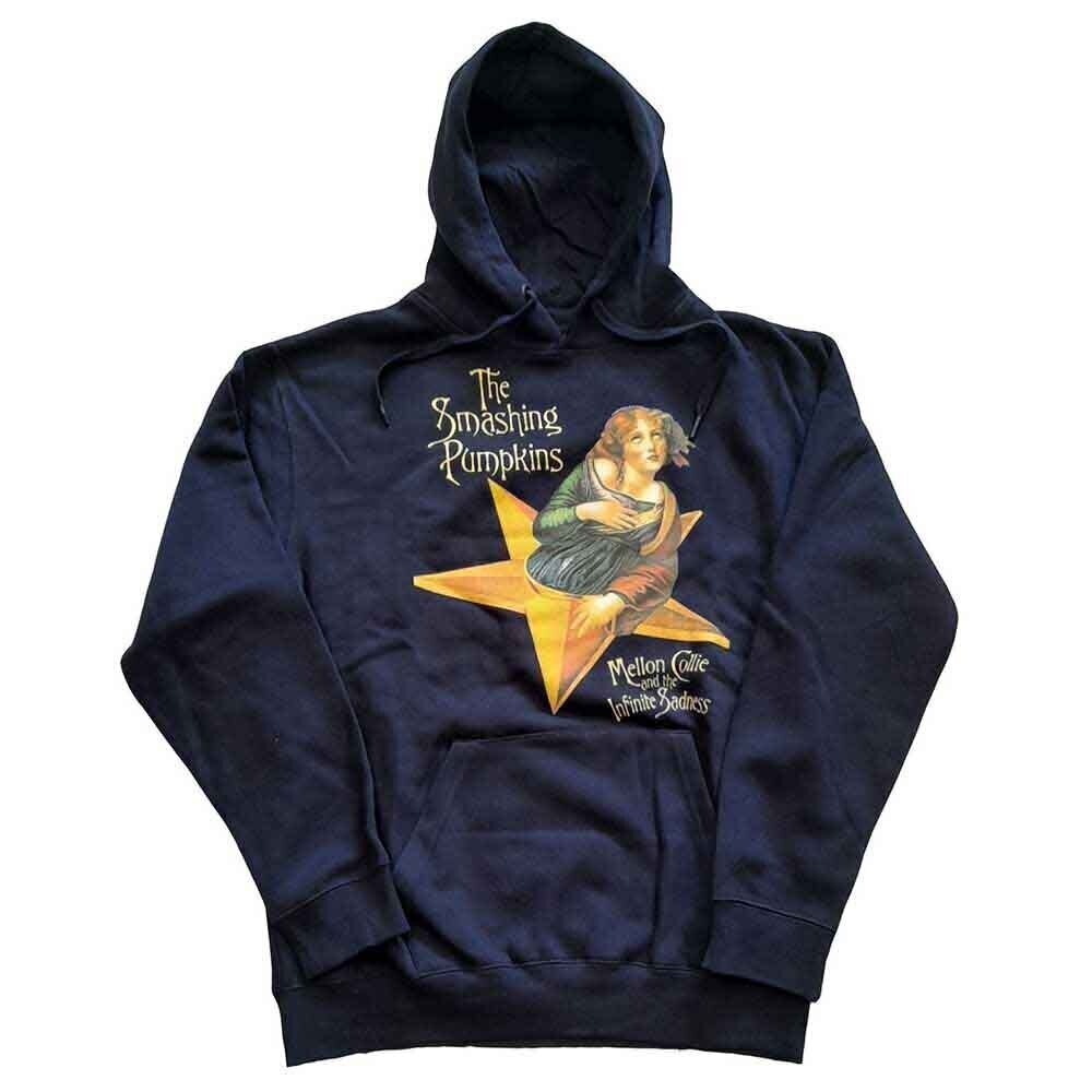 Hoodie The Smashing Pumpkins Mellon Collie Navy Blue L Hoodie