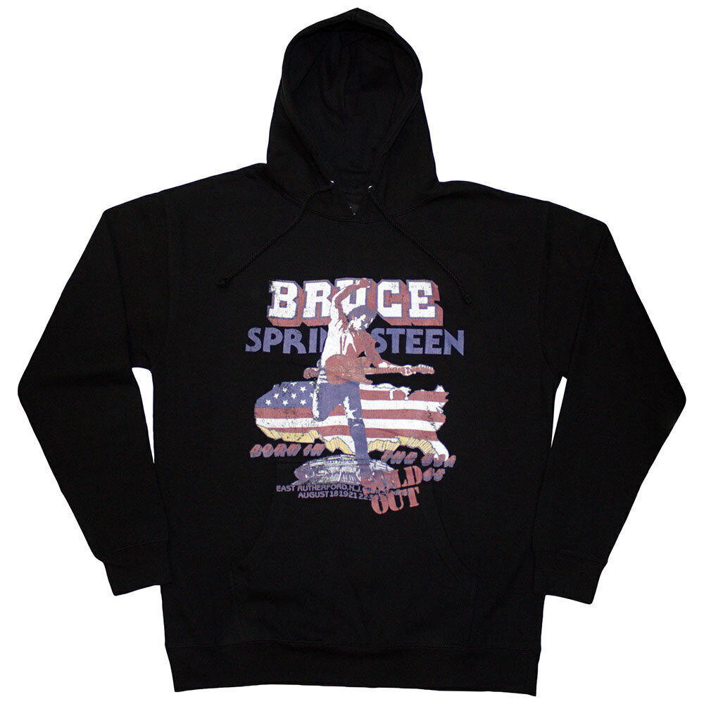 Hoodie Bruce Springsteen Born In The USA '85 Black XL Hoodie