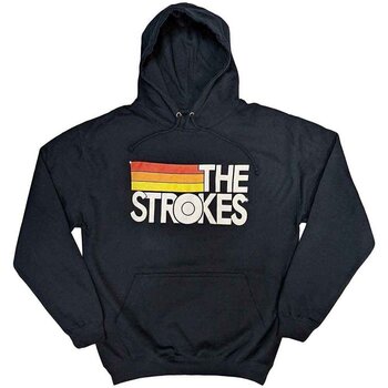 Hoodie The Strokes Logo & Stripes Navy Blue M Hoodie - 1