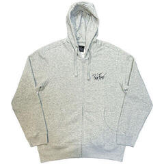 Hoodie Pink Floyd The Wall Faded Hammers Logo (Back Print) Grey 2XL Hoodie