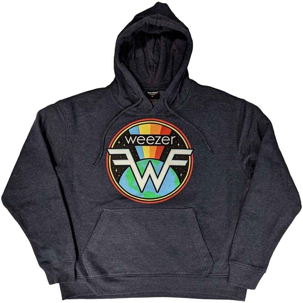 Hoodie Weezer Symbol Logo Navy Blue L Hoodie