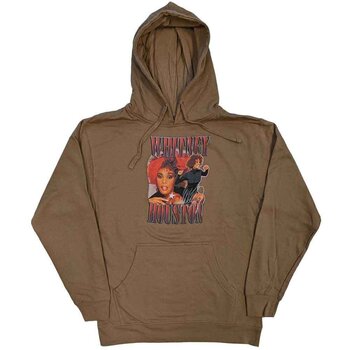 Hoodie Whitney Houston 90s Homage Sand 2XL Hoodie - 1