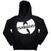 Hoodie Wu-Tang Clan Slanted Logo Mono Black XL Hoodie