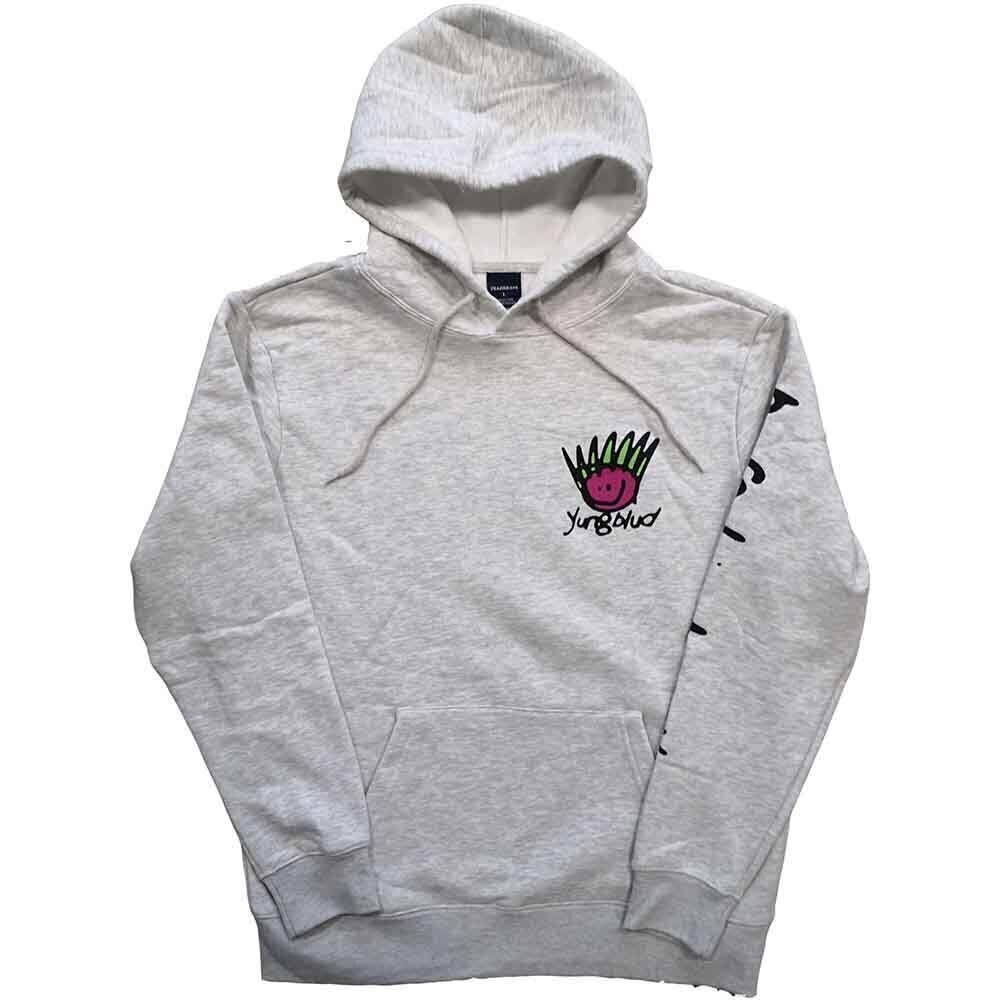 Mikina Yungblud Face (Back Print) Off White 2XL Mikina